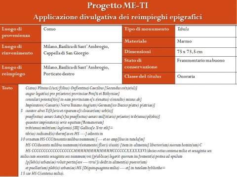 Fig. 13: Esempio della struttura dell’Applicazione divulgativa