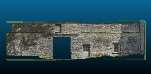 Fig. 6 : vue générale du nuage de point