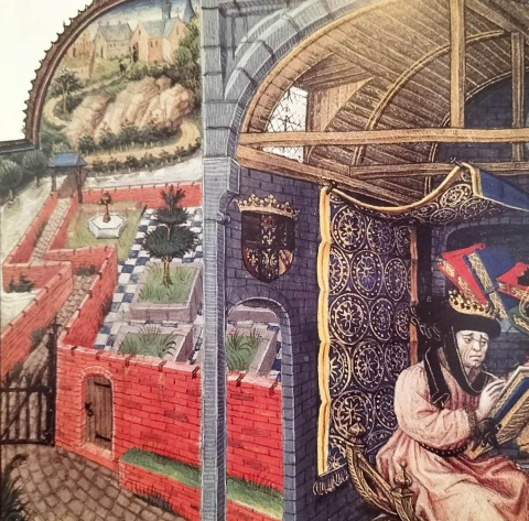 Fig. 26 : René d’Anjou, Le Mortifelement de veine plaisance, Pays-Bas du sud, Bruxelles, vers 1458, Bibliothèque royale de Belgique, ms. 10308 © KBR