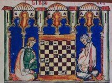 Fig. 6-1 : Alphonse X, XIIIe siècle, Libros de los juegos, fol. 28v