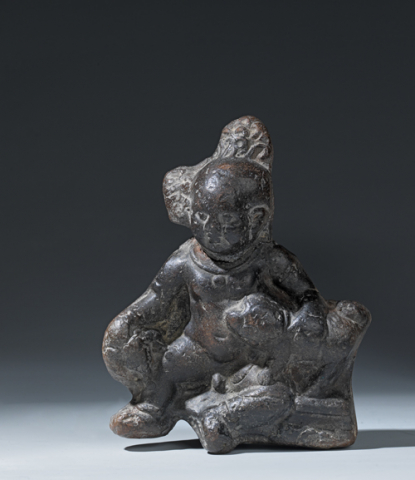 Fig. 1 : Harpocrate. Musée du Louvre : Inv. AF 7740. (Cliché : Musée du Louvre)