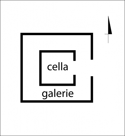 Fig. 1 : Schéma type d'un fanum