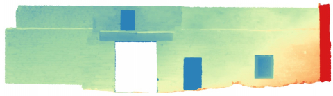 Fig. 11 : Mise en valeur du relief en couleur