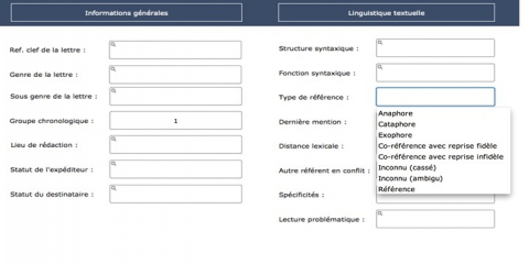 Fig. 4 : Exemple de requête croisée dans Lea