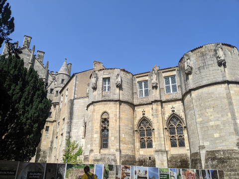 Vienne (86), Poitiers, palais des comtes de Poitou-ducs d’Aquitaine © Héloïse Dupin