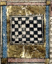 Fig. 6-2 : Jacques de Cessoles, XIVe siècle, Jeu des échecs moralisés, Dijon, BM, 0268 (0205), fol. 046