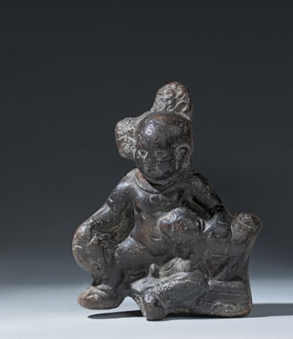 Fig. 1 : Harpocrate. Musée du Louvre : Inv. AF 7740. (Cliché : Musée du Louvre)